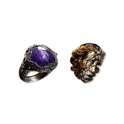 Bases-Amethyst Ring*1 + Orb of Chance*1