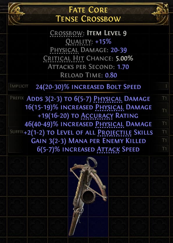 Fate Core Tense Crossbow#77065