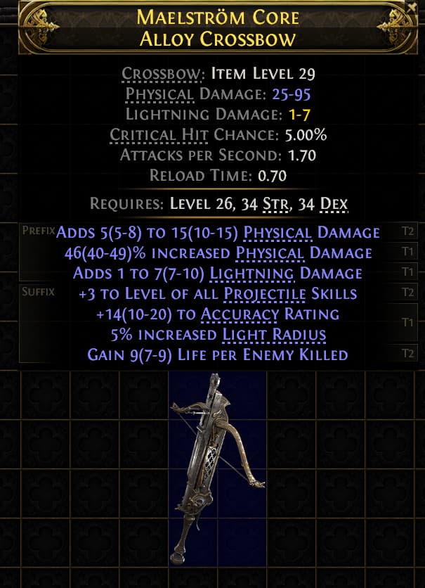 Maelstrom Core Alloy Crossbow#315964
