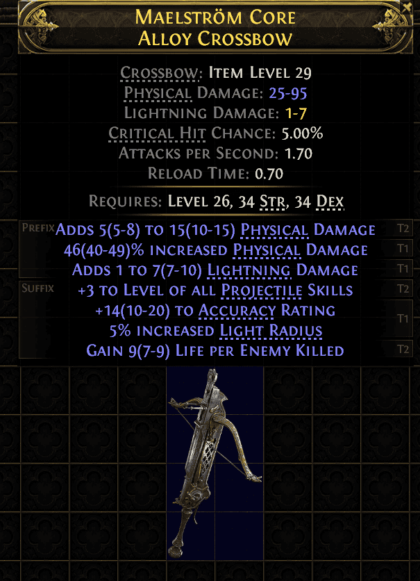 Maelstrom Core Alloy Crossbow#315964