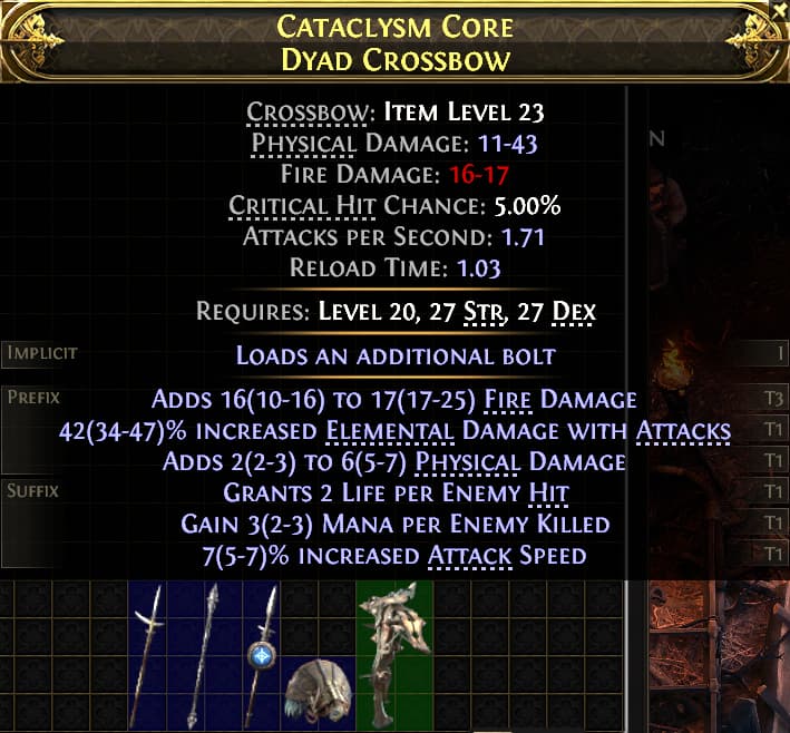 Cataclysm Core Dyad Crossbow#115674