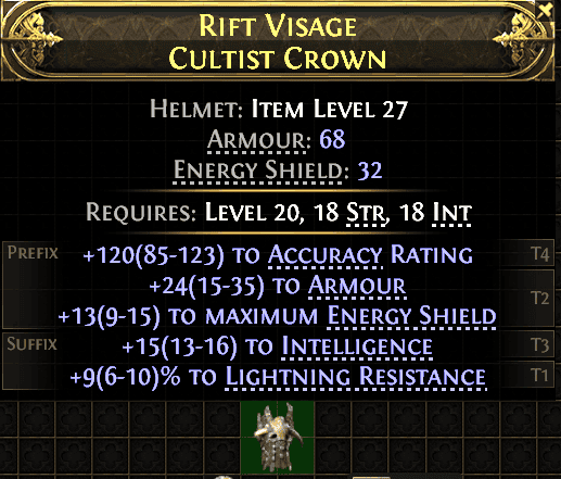 Rift Visage Cultist Crown#197464