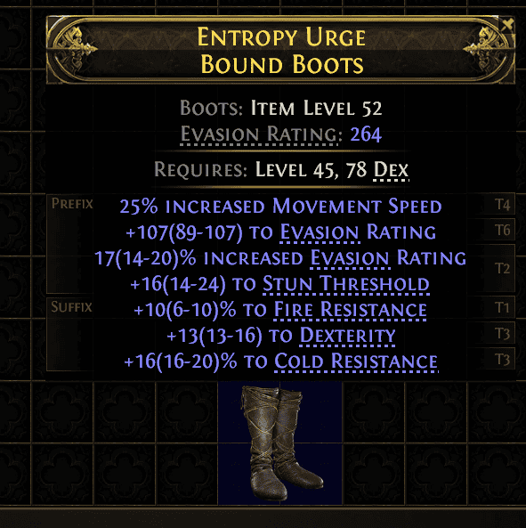 Entropy Urge Bound Boots#758069