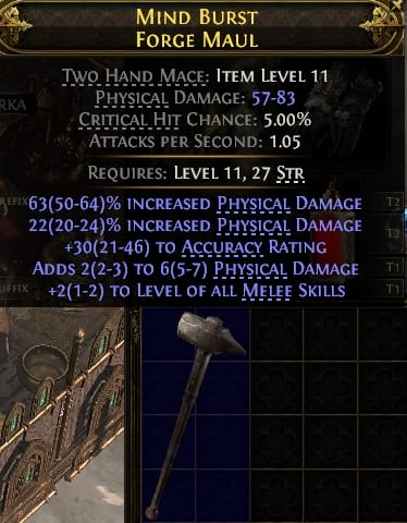 Mind Burst Forge Maul#671493
