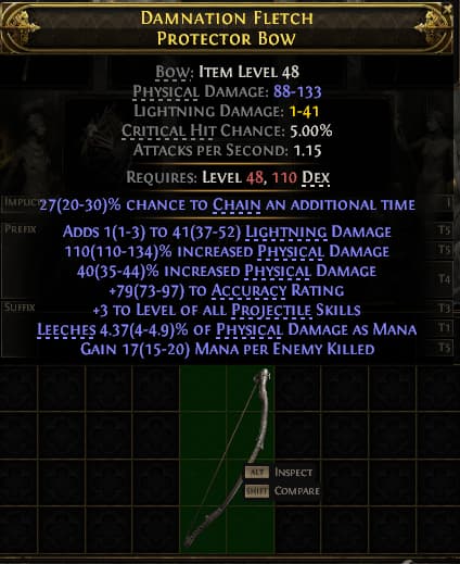 Damnation Fletch Protector Bow#927878