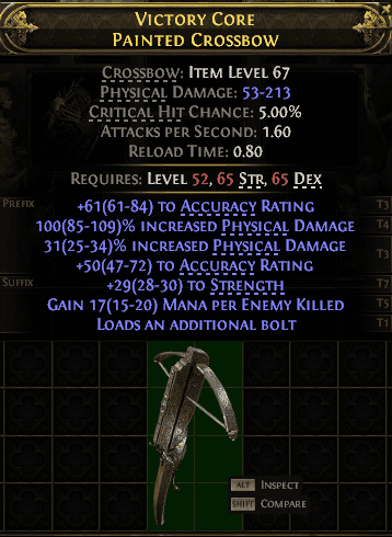 Victory Core Painted Crossbow#304092