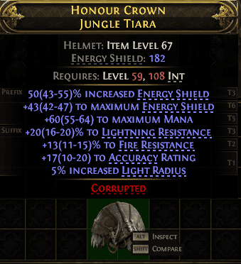 Honour Crown Jungle Tiara#734092