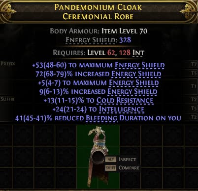 Pandemonium Cloak Ceremonial Robe#631713