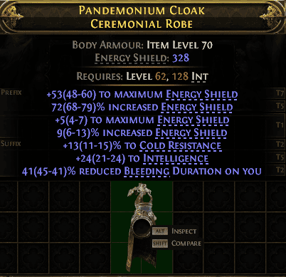 Pandemonium Cloak Ceremonial Robe#631713