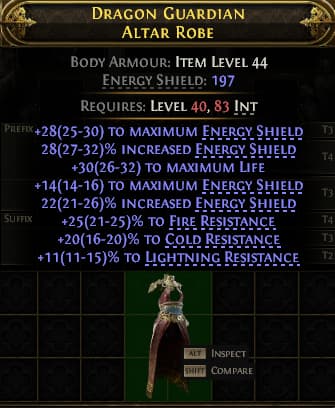Dragon Guardian Altar Robe#379111