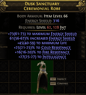 Dusk Sanctuary Ceremonial Robe#98692