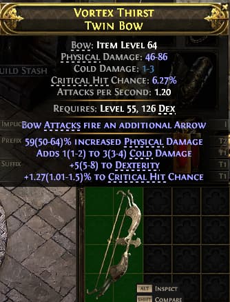 Vortex Thirst Tw1N Bow#349354
