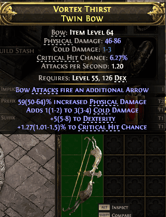 Vortex Thirst Tw1N Bow#349354