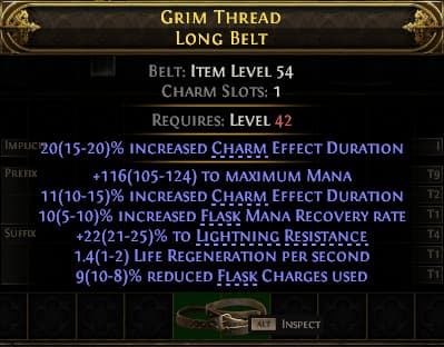 Grim Thread Long Belt#766976