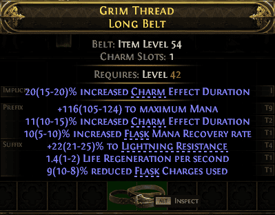 Grim Thread Long Belt#766976