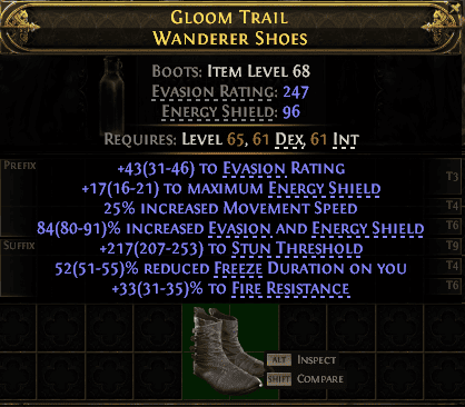 Gloom Trail Wanderer Shoes#654803