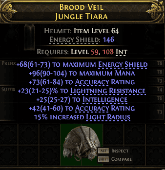 Brood Veil Jungle Tiara#418132