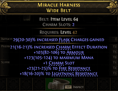 Miracle Harness Wide Belt#714598