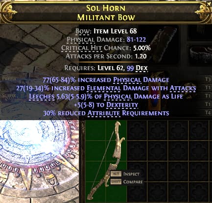 Sol Horn Militant Bow#495775