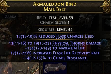 Armageddon Bind Mail Belt#939319