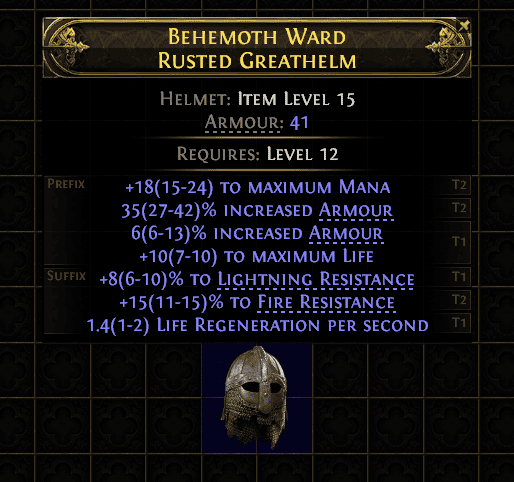 Behemoth Ward Rusted Greathelm#823984