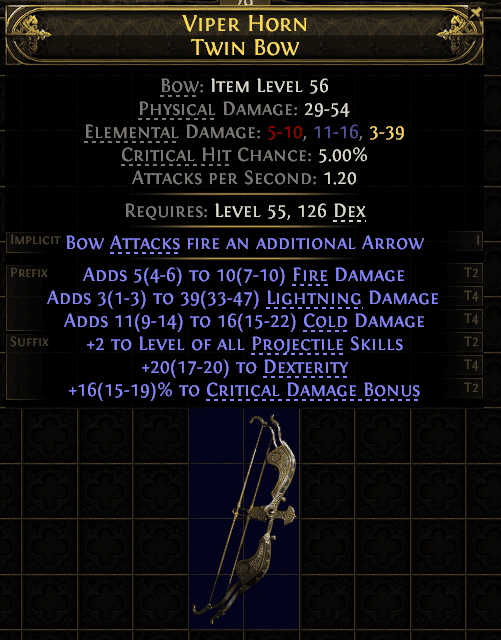Viper Horn Twin Bow#68422