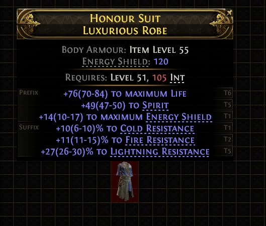 Honour Suit Luxurious Robe#854954