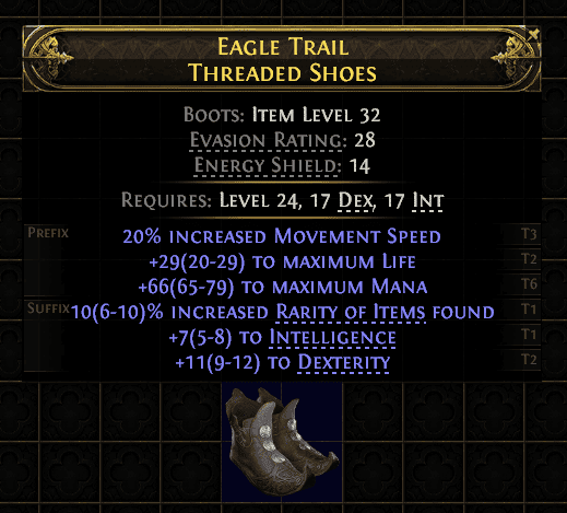 Eagle Trail Threaded Shoes#604613