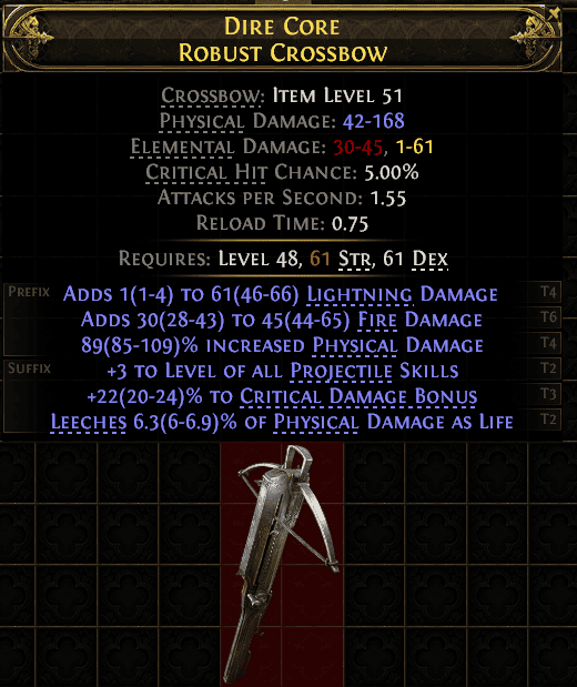Dire Core Robust Crossbow#688583