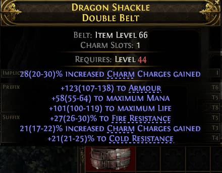 Dragon Shackle Double Belt#662112