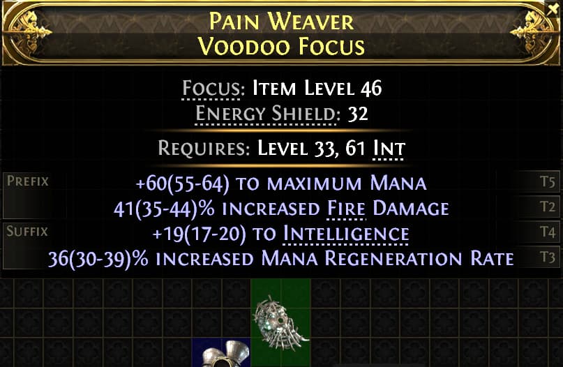 Pain Weaver Voodoo Focus#776534