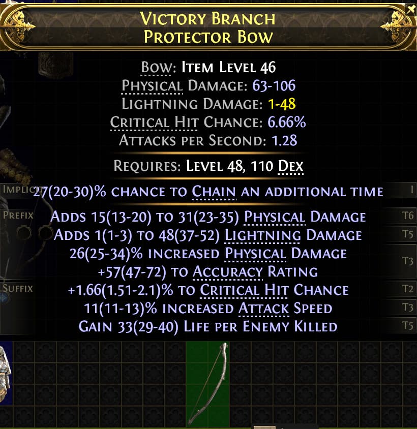 Victory Branch Protector Bow#621073