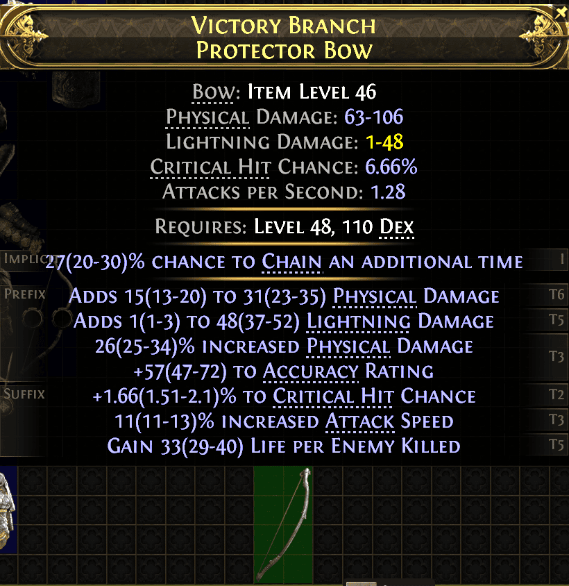 Victory Branch Protector Bow#621073