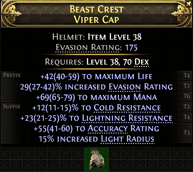 Beast Crest Viper Cap#590026