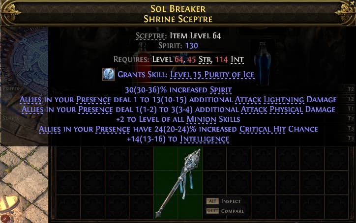 Sol Breaker Shrine Sceptre#959445