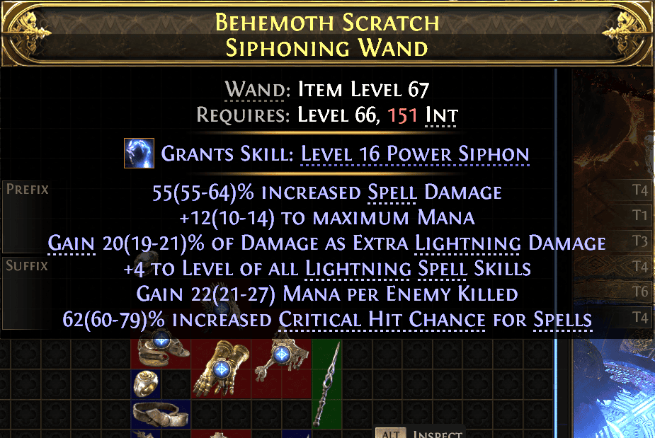 Behemoth Scratch Siphoning Wand#899947