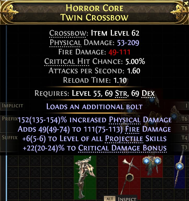 Horror Core Twin Crossbow#131251