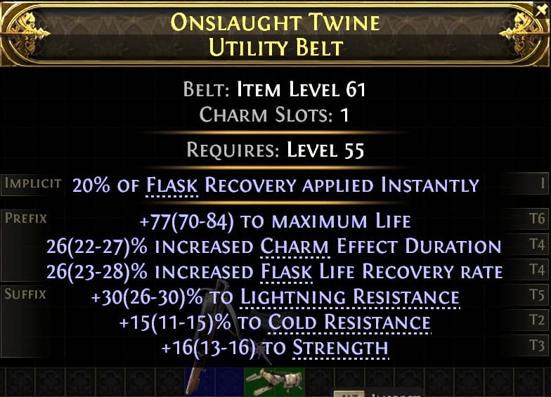 Onslaught Twine Utility Belt#696873