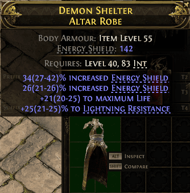 Demon Shelter Altar Robe#414537