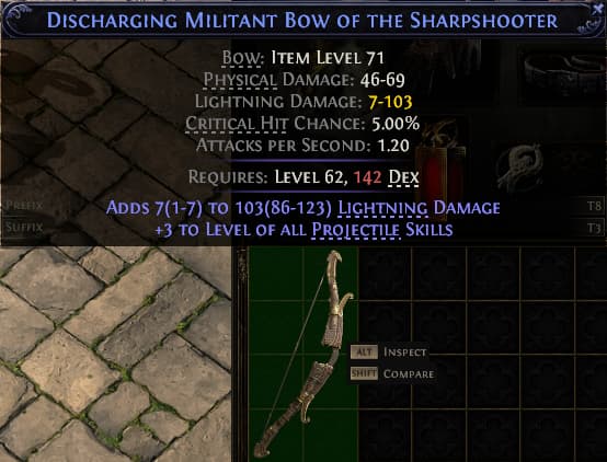Discharging Militant Bow Of The Sharpshooter#893266