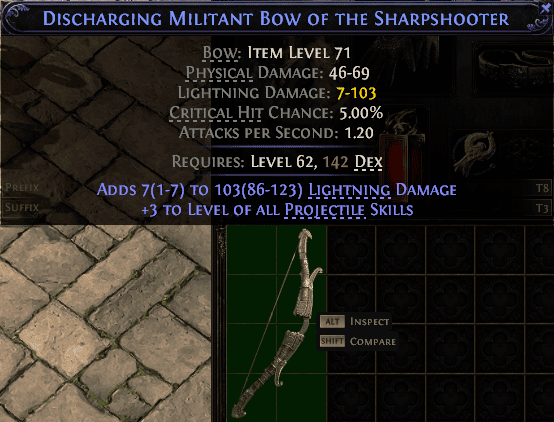 Discharging Militant Bow Of The Sharpshooter#893266