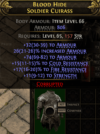 Blood Hide Soldier Cuirass#933428