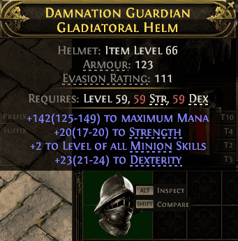 Damnation Guardian Gladiatoral Helm#981856