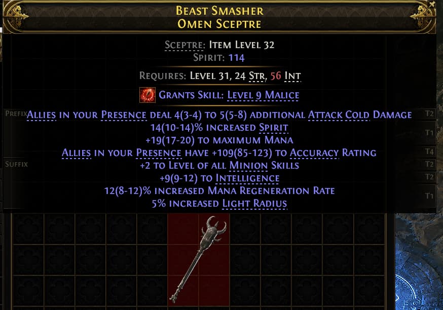 Beast Smasher Omen Sceptre#428686