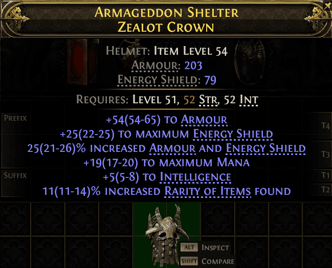 Armageddon Shelter Zealot Crown#683285
