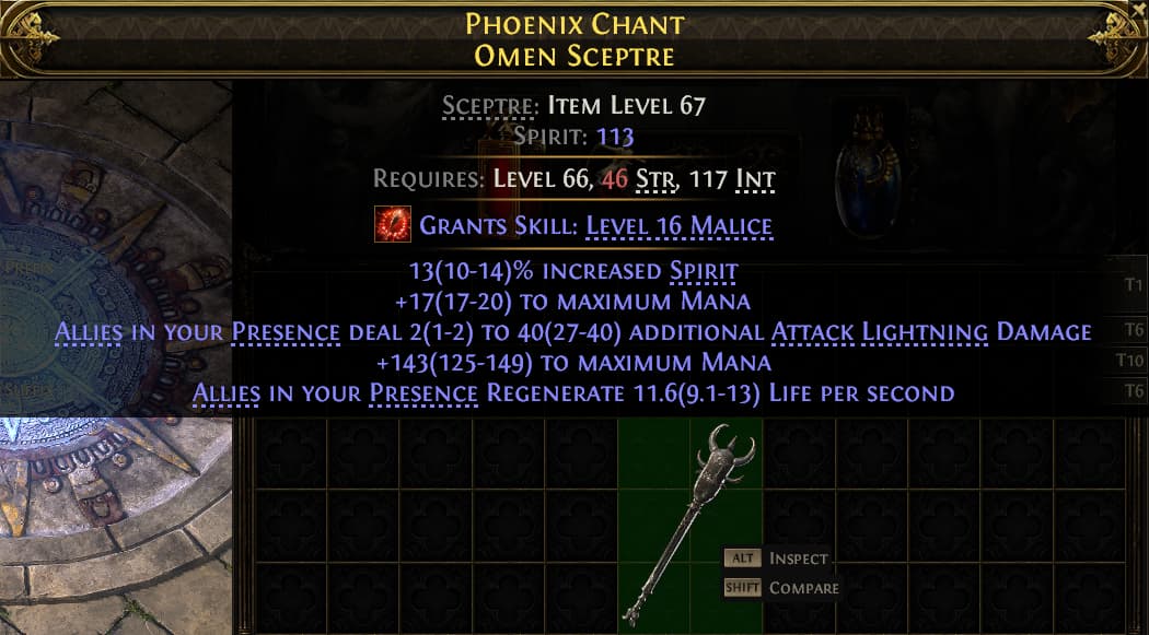 Phoenix Chant Omen Sceptre#842586