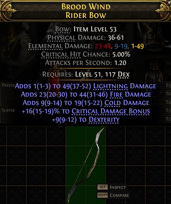 Brood Wind Rider Bow#984240
