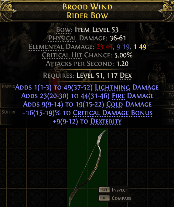 Brood Wind Rider Bow#984240