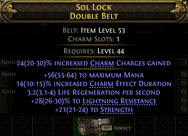 Sol Lock Double Belt#118139