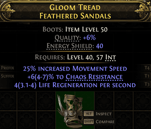 Gloom Tread Feathered Sandals#669764